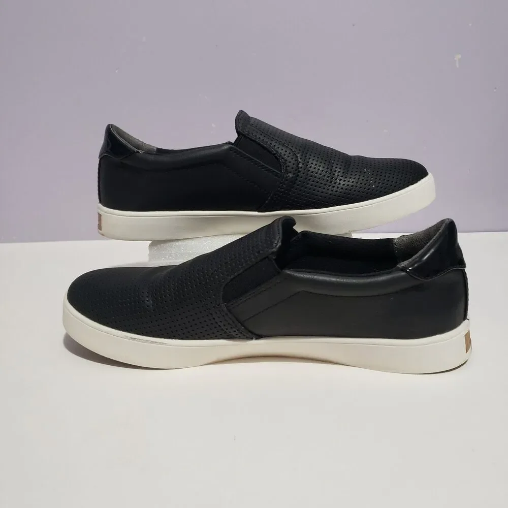 Dr Scholls Black Madison Slip On Women's Sneakers Sz 7